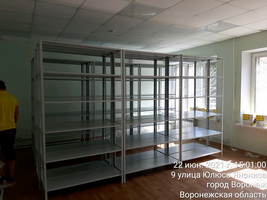 Изготовление, доставка и сборка стеллажей в архиве г.Воронеж